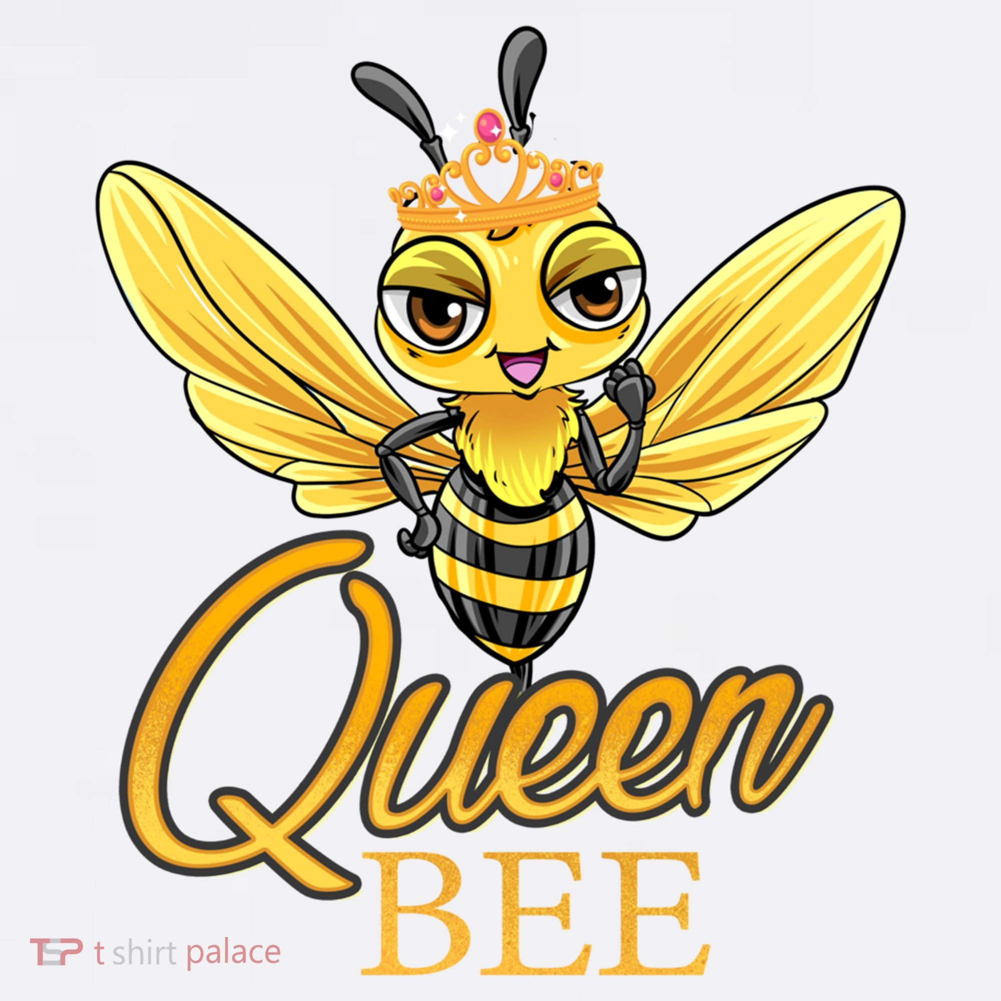 Queen Bee Crown Women Girls Honey Bee Hive Beekeeping Cool Gift Kids Sweatshirt
