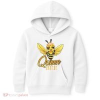Queen Bee Crown Women Girls Honey Bee Hive Beekeeping Cool Gift Kids Hoodie thumb 0