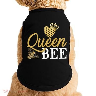 Queen Bee Crown Gift Beekeeper Valentine's Day Funny Gift Doggie Tank