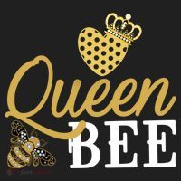 Queen Bee Crown Gift Beekeeper Valentine's Day Funny Gift Beanie thumb 2