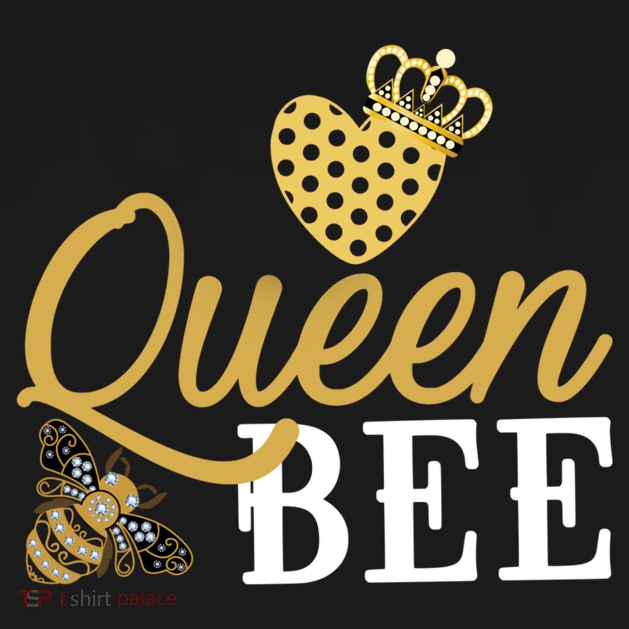 Queen Bee Crown Gift Beekeeper Valentine's Day Funny Gift Ornament