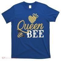 Queen Bee Crown Gift Beekeeper Valentine's Day Funny Gift T-Shirt thumb 0