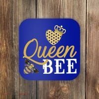 Queen Bee Crown Gift Beekeeper Valentine's Day Funny Gift Coaster thumb 0