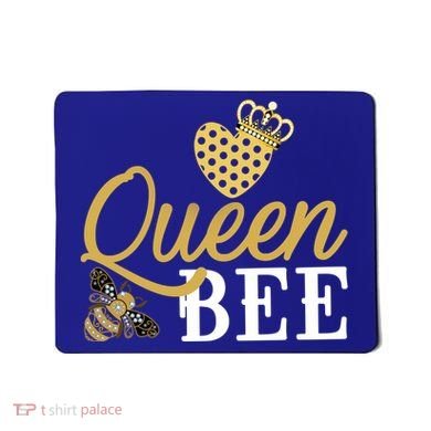 Queen Bee Crown Gift Beekeeper Valentine's Day Funny Gift Mousepad