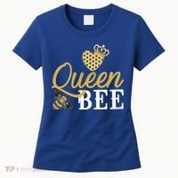 Queen Bee Crown Gift Beekeeper Valentine's Day Funny Gift Women's T-Shirt thumb 0