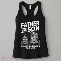 Quad Bike Father And Son Riding Partners For Life ATV Women's Tank Top thumb 3