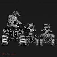 Quad Bike Father And Son Four Wheeler Atv Gift Women's Hoodie thumb 2