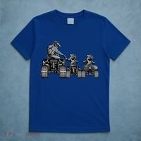 Quad Bike Father And Son Four Wheeler Atv Gift T-Shirt thumb 5