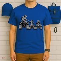 Quad Bike Father And Son Four Wheeler Atv Gift T-Shirt thumb 6