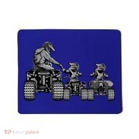Quad Bike Father And Son Four Wheeler Atv Gift Mousepad thumb 0
