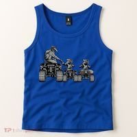 Quad Bike Father And Son Four Wheeler Atv Gift Tank Top thumb 2