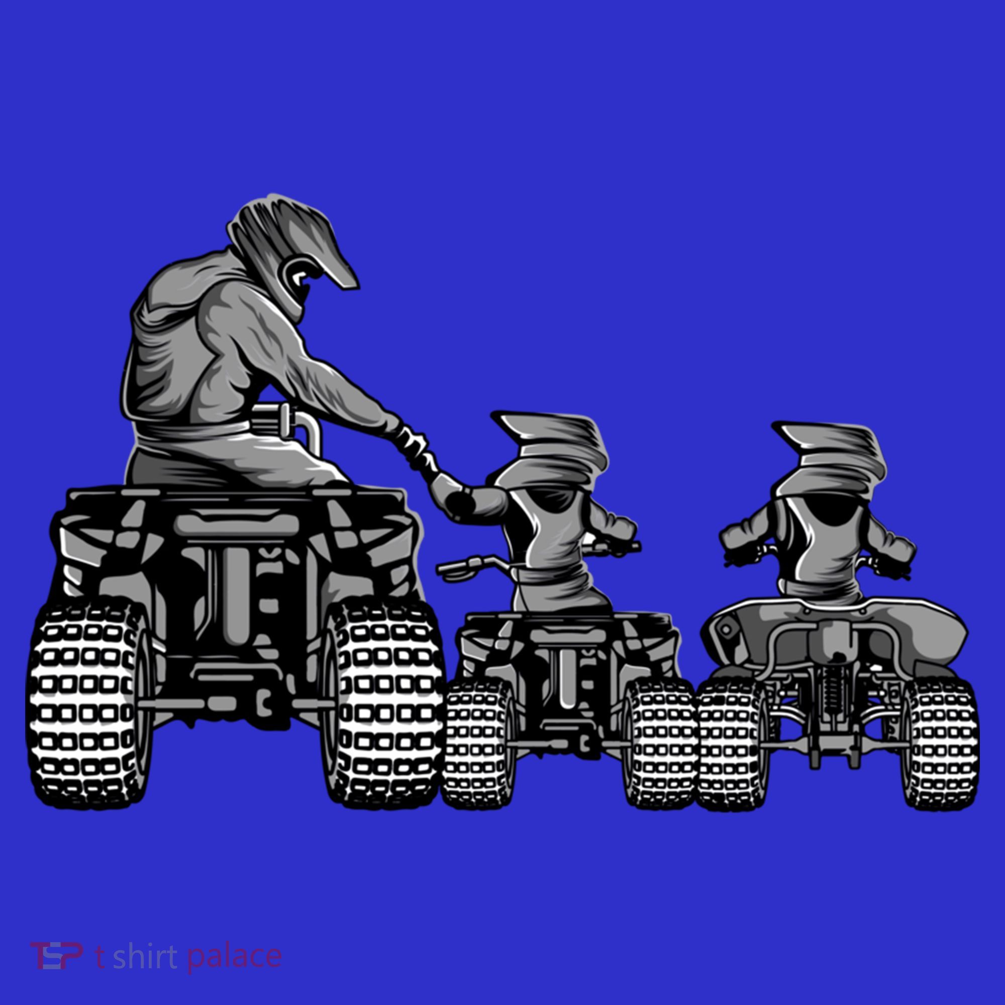 Quad Bike Father And Son Four Wheeler Atv Gift Visor