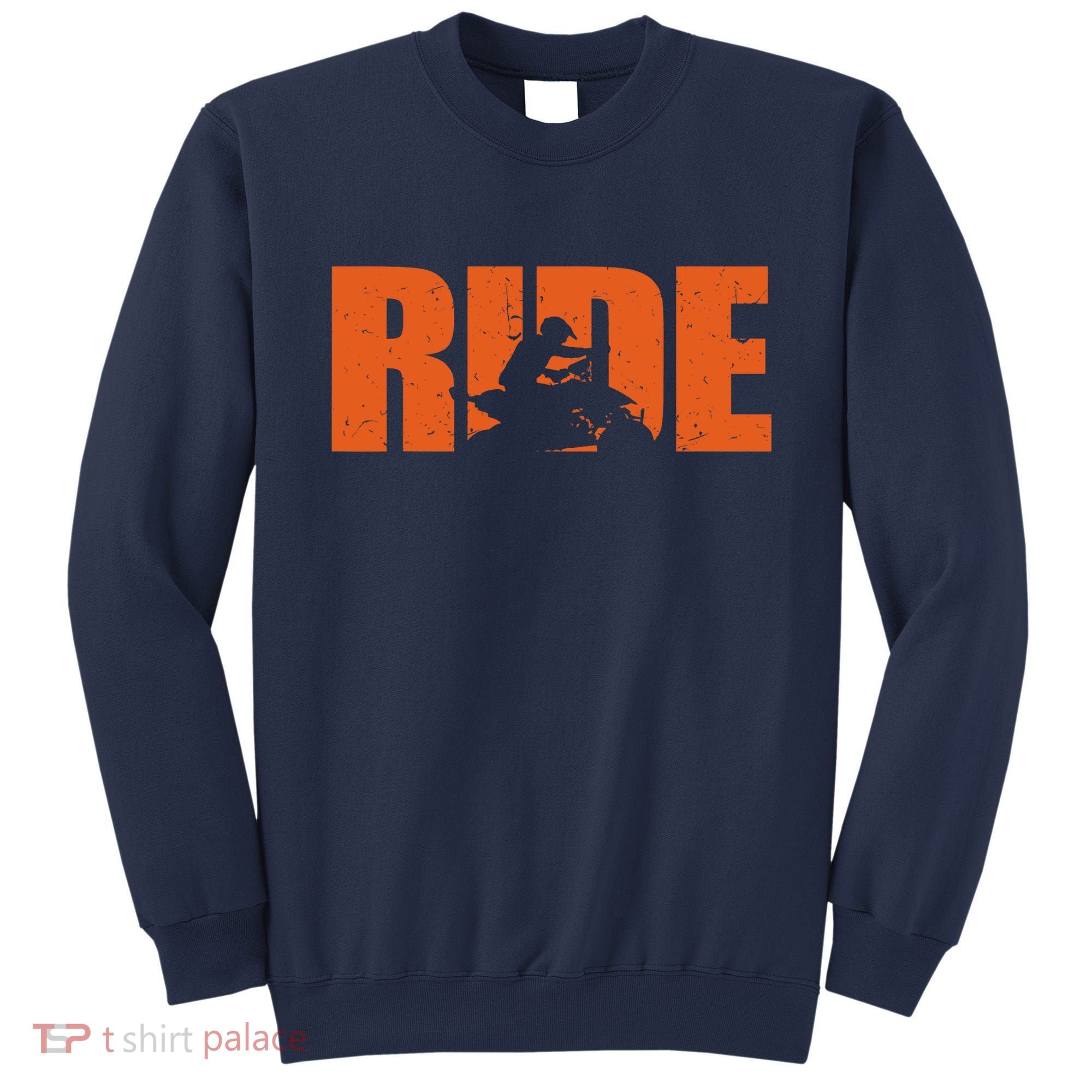 Quad Bike Funny Quad Biker RIDE Four Wheeler Quad ATV Sweatshirt