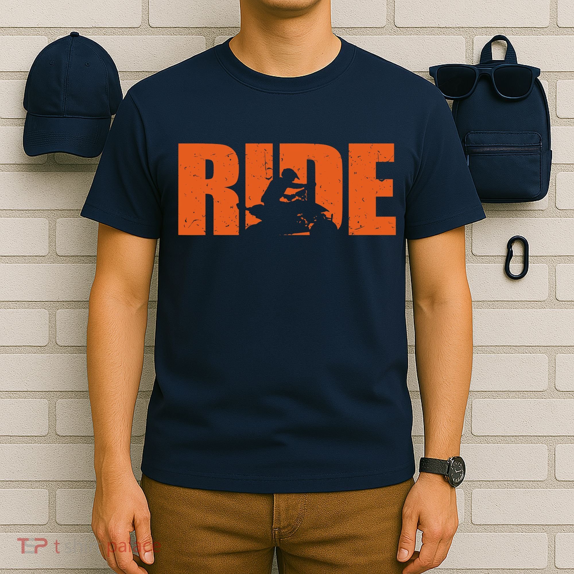 Quad Bike Funny Quad Biker RIDE Four Wheeler Quad ATV T-Shirt