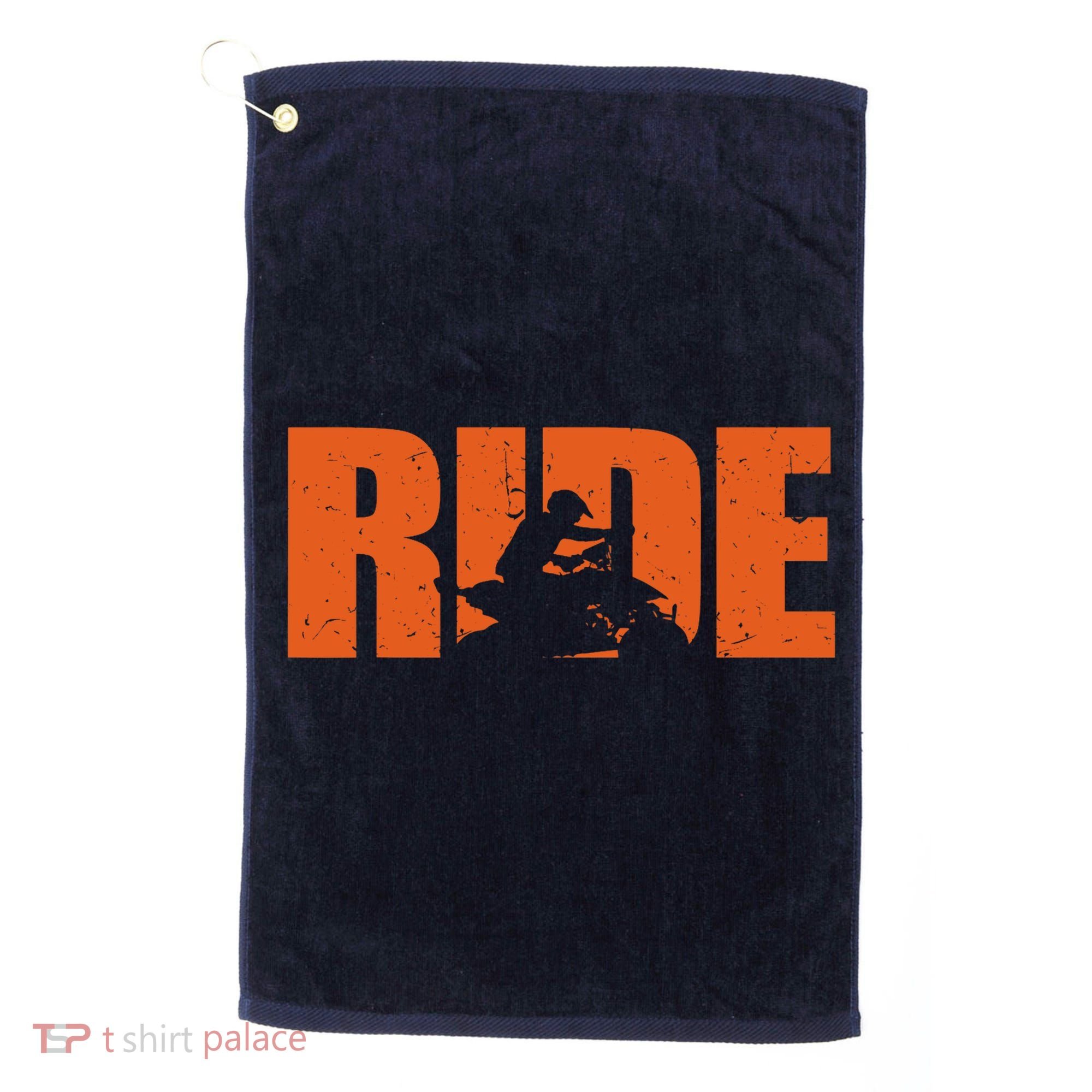 Quad Bike Funny Quad Biker RIDE Four Wheeler Quad ATV Golf Towel