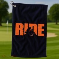 Quad Bike Funny Quad Biker RIDE Four Wheeler Quad ATV Golf Towel thumb 1