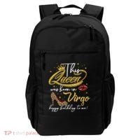 Queen Born In Virgo Funny Gift August September Birthday Great Gift Backpack thumb 0