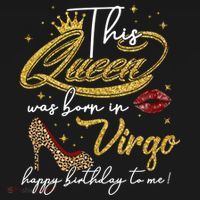 Queen Born In Virgo Funny Gift August September Birthday Great Gift Women's Hoodie thumb 2