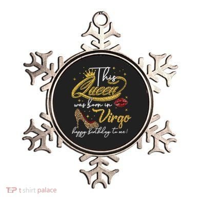 Queen Born In Virgo Funny Gift August September Birthday Great Gift Ornament