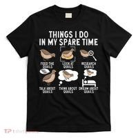 Quail Bird Lover Things I Do In My Spare Time Quail T-Shirt thumb 0