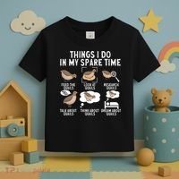 Quail Bird Lover Things I Do In My Spare Time Quail Toddler T-Shirt thumb 3