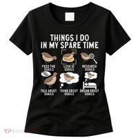 Quail Bird Lover Things I Do In My Spare Time Quail Women's T-Shirt thumb 0