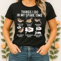 Quail Bird Lover Things I Do In My Spare Time Quail Women's T-Shirt thumb 2