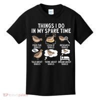 Quail Bird Lover Things I Do In My Spare Time Quail Kids T-Shirt thumb 0