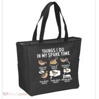 Quail Bird Lover Things I Do In My Spare Time Quail Tote Bag thumb 2