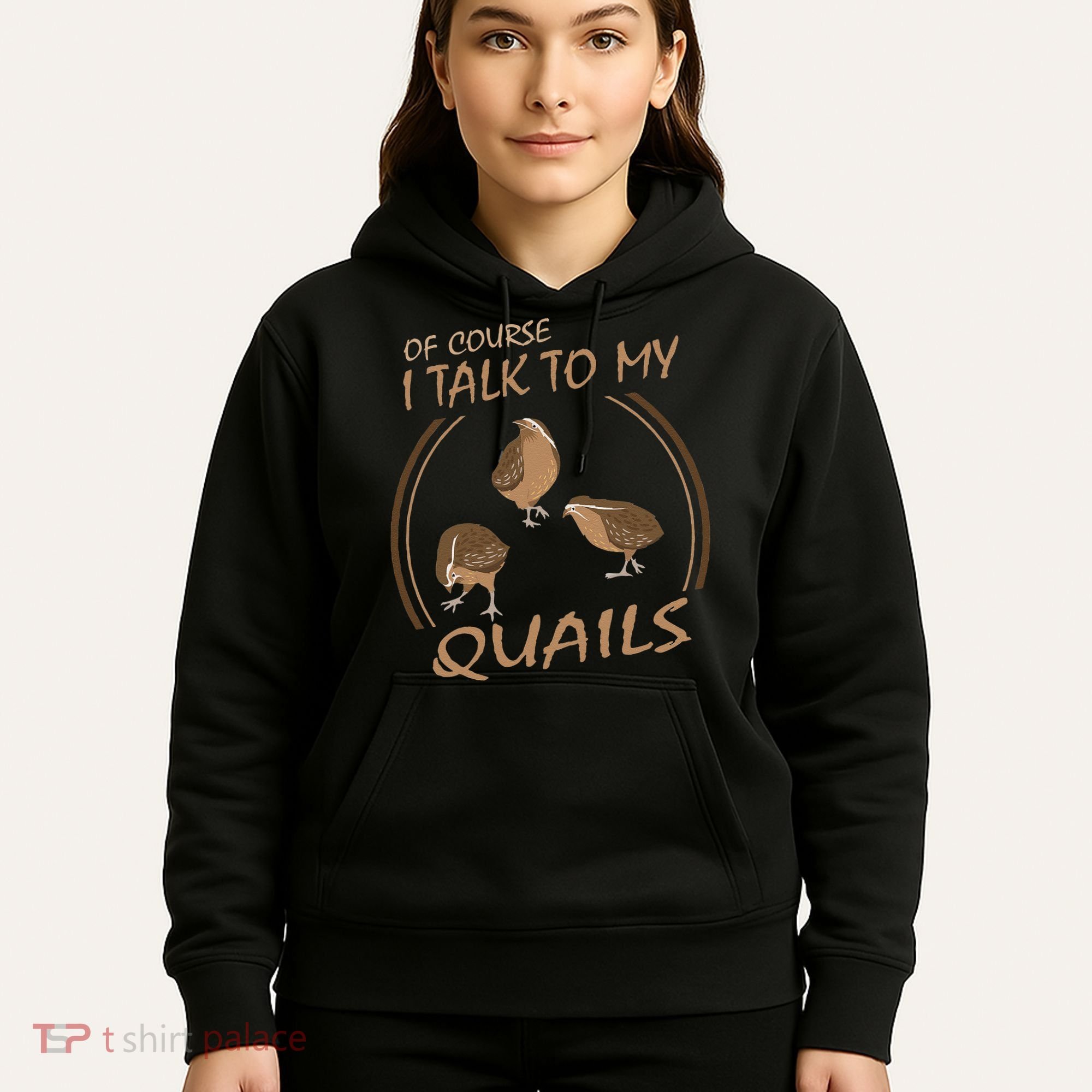 Quail Bird Lover Gift Just A  Who Loves Quails Hoodie