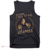 Quail Bird Lover Gift Just A  Who Loves Quails Tank Top thumb 0