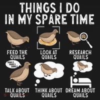 Quail Bird Lover Things I Do In My Spare Time Quail Women's Hoodie thumb 2