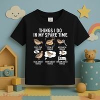 Quail Bird Lover Things I Do In My Spare Time Quail Toddler T-Shirt thumb 3