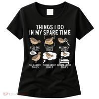 Quail Bird Lover Things I Do In My Spare Time Quail Women's T-Shirt thumb 0