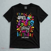 Queen Born On April 1st April Fools Day Birthday T-Shirt thumb 5