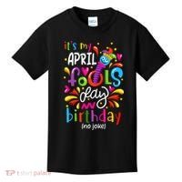 Queen Born On April 1st April Fools Day Birthday Kids T-Shirt thumb 0