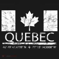 Quebec City Canadian Flag Travel To Quebec Meaningful Gift Women's Hoodie thumb 2