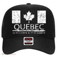 Quebec City Canadian Flag Travel To Quebec Meaningful Gift Hat thumb 0