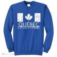 Quebec City Canadian Flag Travel To Quebec Meaningful Gift Sweatshirt thumb 0