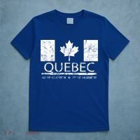 Quebec City Canadian Flag Travel To Quebec Meaningful Gift T-Shirt thumb 5