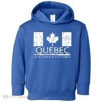 Quebec City Canadian Flag Travel To Quebec Meaningful Gift Toddler Hoodie thumb 0