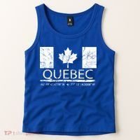 Quebec City Canadian Flag Travel To Quebec Meaningful Gift Tank Top thumb 2