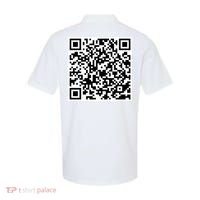 QR Code Fuck You You Fucking Fuck Scan Me Polo thumb 1