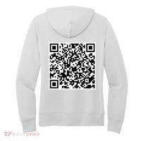 QR Code Fuck You You Fucking Fuck Scan Me Women's Hoodie thumb 1