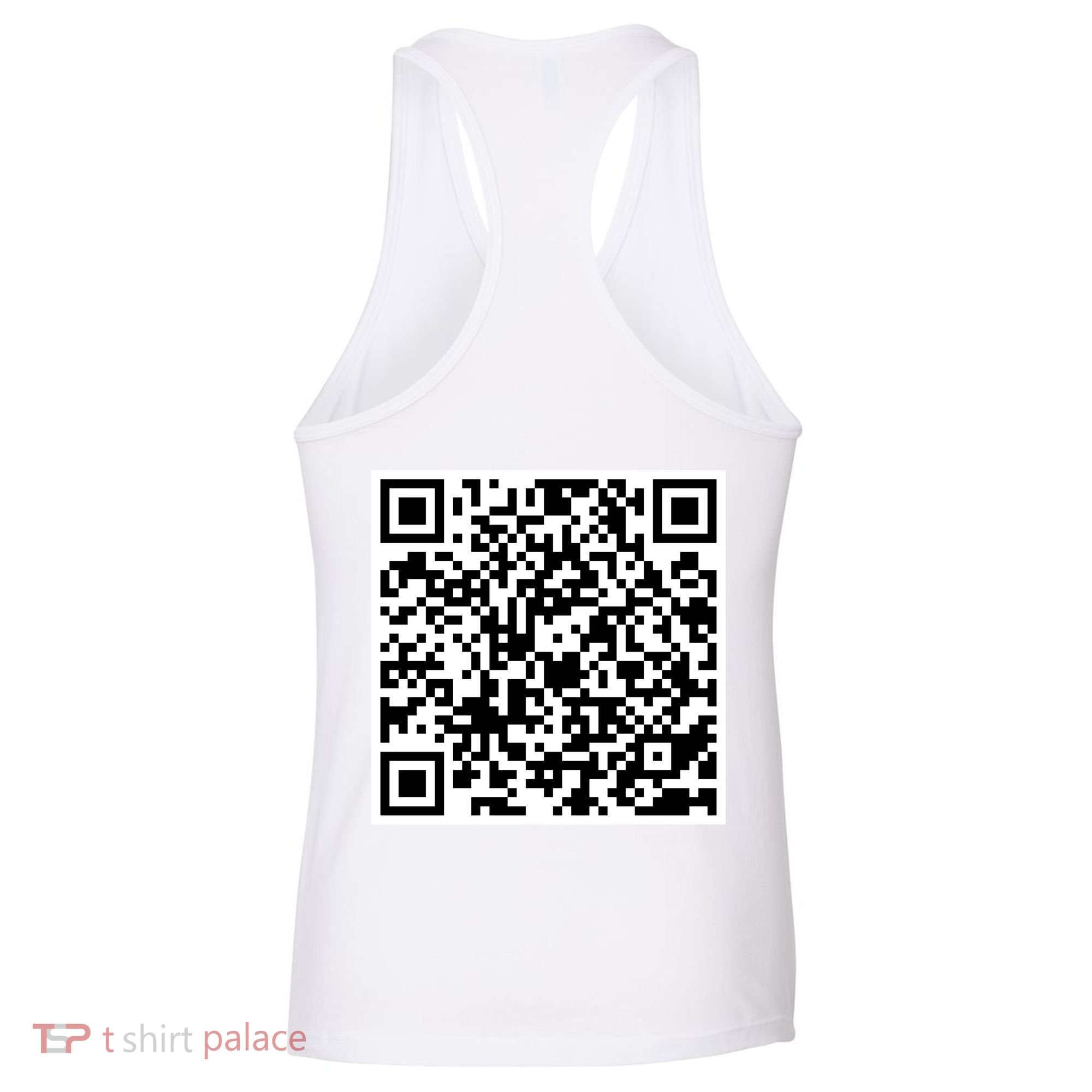 QR Code Fuck You You Fucking Fuck Scan Me Women's Tank Top
