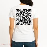 QR Code Fuck You You Fucking Fuck Scan Me Women's T-Shirt thumb 1