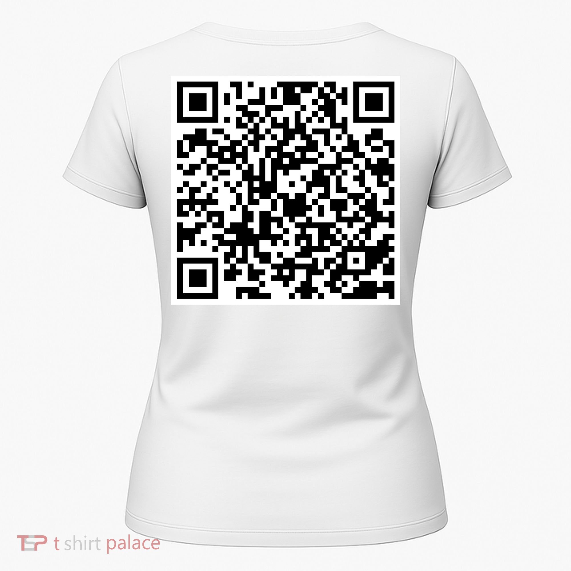 QR Code Fuck You You Fucking Fuck Scan Me Women's T-Shirt