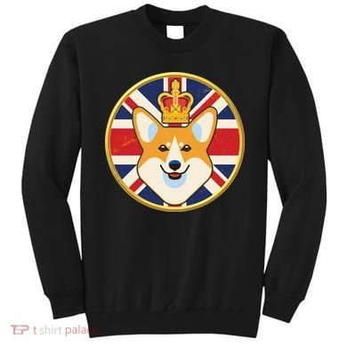 Queen Corgi Platinum Jubilee Emblem Sweatshirt