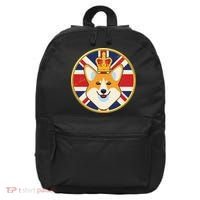 Queen Corgi Platinum Jubilee Emblem 16 in Basic Backpack thumb 0
