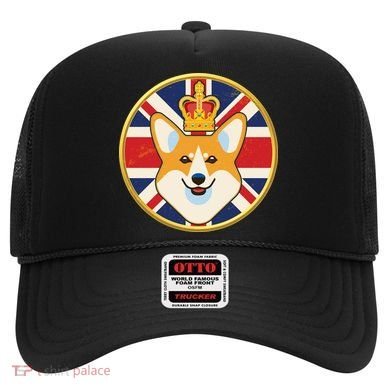Queen Corgi Platinum Jubilee Emblem Hat